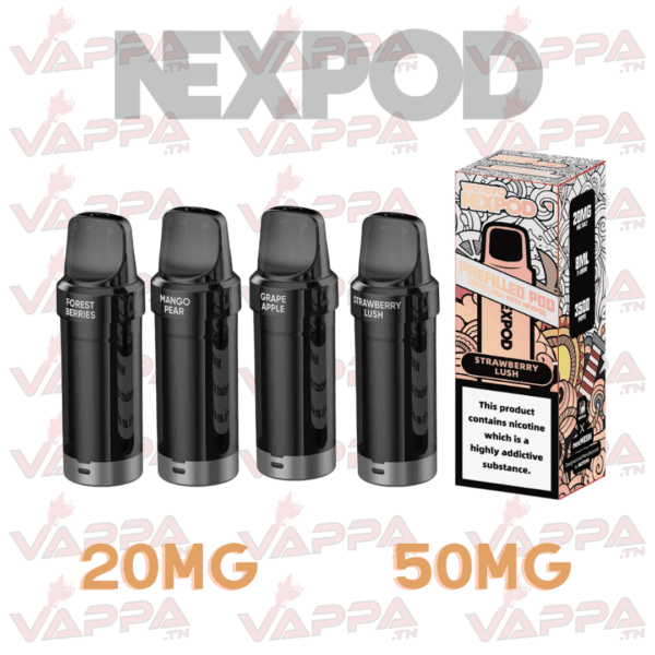 Cartouche Nexpod 1 Cartouche Nexpod 5K