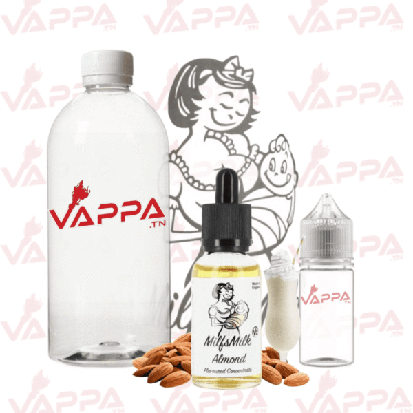 Ecovape Strawberry Milkshake (4) Ecovape Milfsmilk V2 Almond Premix®