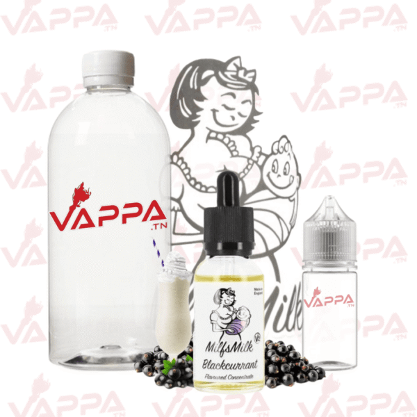 Ecovape Strawberry Milkshake (6) Ecovape Milfsmilk V2 Blackcurrant Premix®