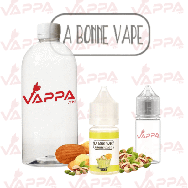 Madeleine Fraise (2) La Bonne Vape Madeleine Pistache Premix®