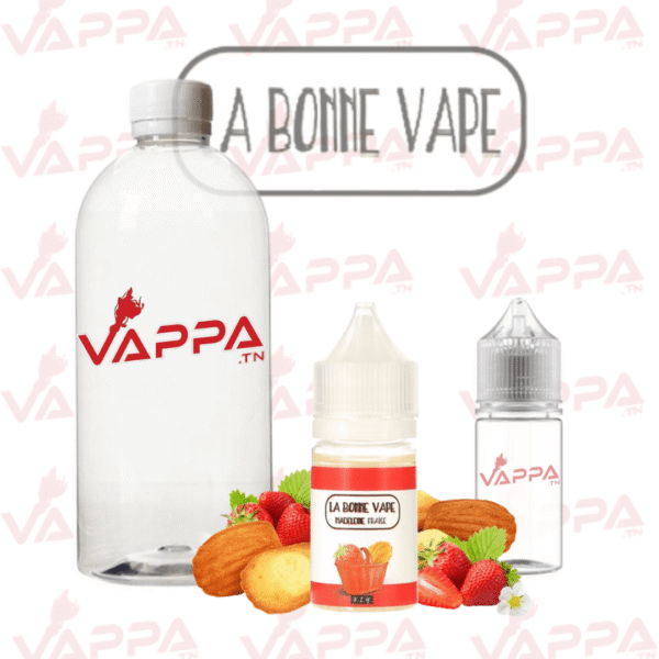Madeleine Fraise La Bonne Vape Madeleine Fraise Premix®