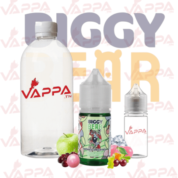 biggy bear (3) Biggy Bear Pomme Cerise Bubble Gum Premix®