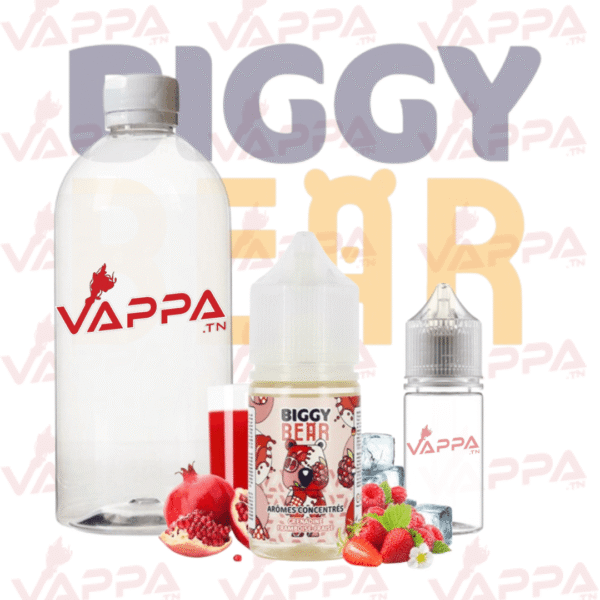 biggy bear framboise fraise Biggy Bear Grenadine Framboise Fraise Premix®