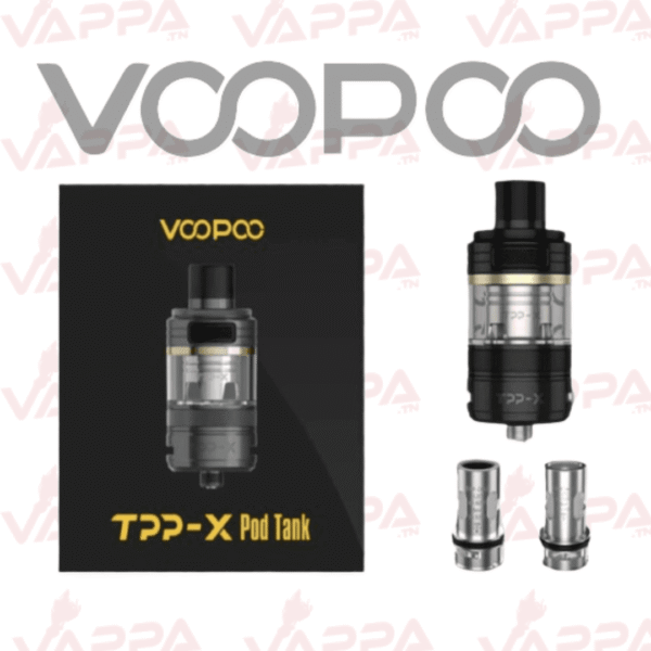 tpp x pod black Voopoo TPP-X Tank