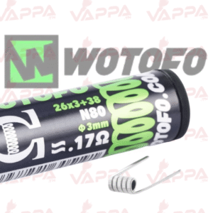 Wotofo _ Pre-Built Coils _ 0.17 Ohm Coils Wotofo 0,17Ω
