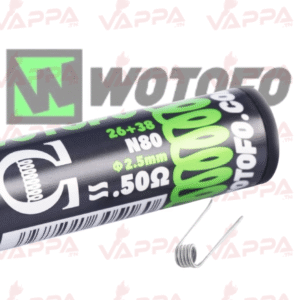 Wotofo _ Pre-Built Coils _ 0.5 Ohm Coils Wotofo 0,5Ω