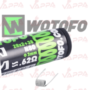 Wotofo _ Pre-Built Coils _ 0.62 Ohm Coils Wotofo 0,62Ω