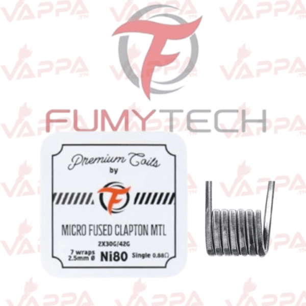 Coils Fumytech 0,88Ω MTL