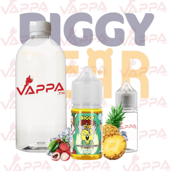 Biggy Bear Ananas Litchi Givré Premix®