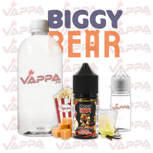 Biggy Bear Pop Corn Toffee Caramel Biggy Bear Pop Corn Toffee Caramel